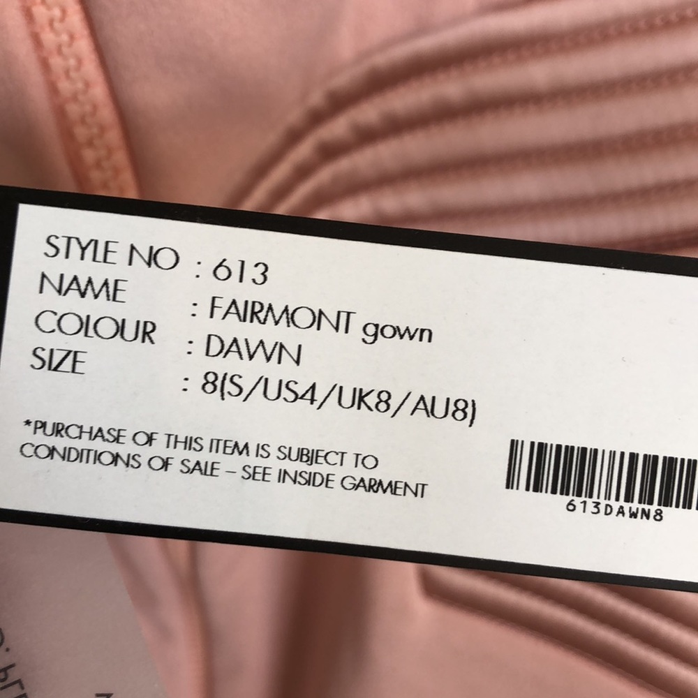 New zhivago fairmont gown in dawn - Picture 13 of 14